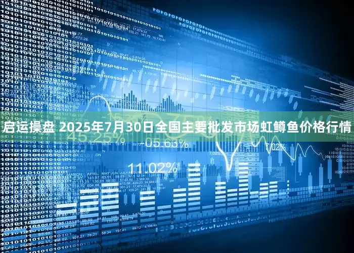 启运操盘 2025年7月30日全国主要批发市场虹鳟鱼价格行情